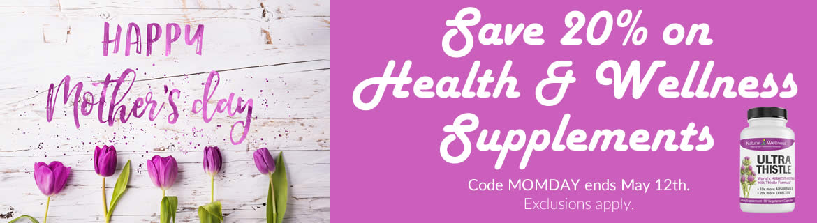 Save 20% on All Health Supplements