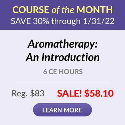 Course of the Month - Aromatherapy: An Introduction