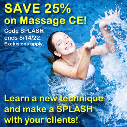 Save 25% on Home Study Massage CE