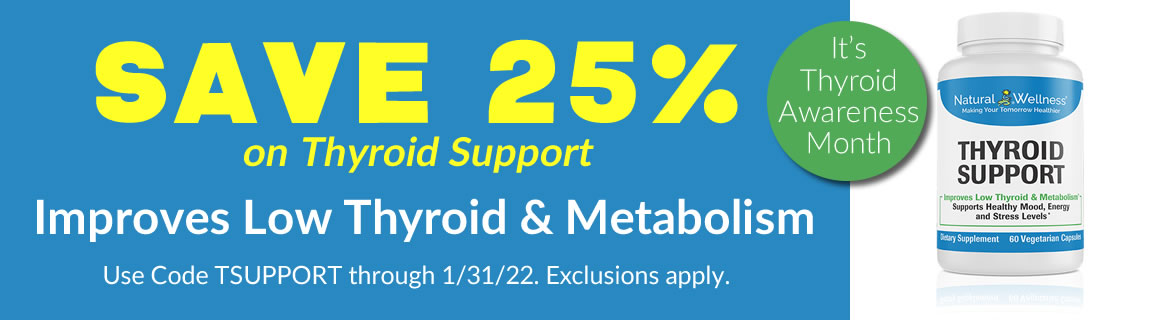 Save 25% on Thyroid Support