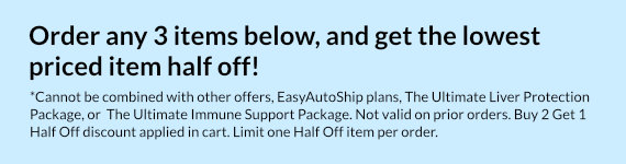 Buy 2 Get 1 Half Off