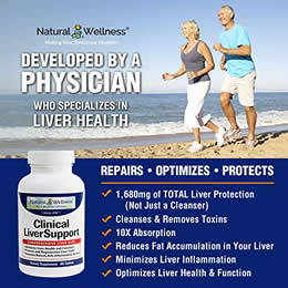Developed by a physician who specializes in liver health
