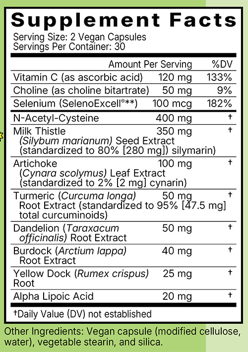 Liver Support & Detox Ingredients