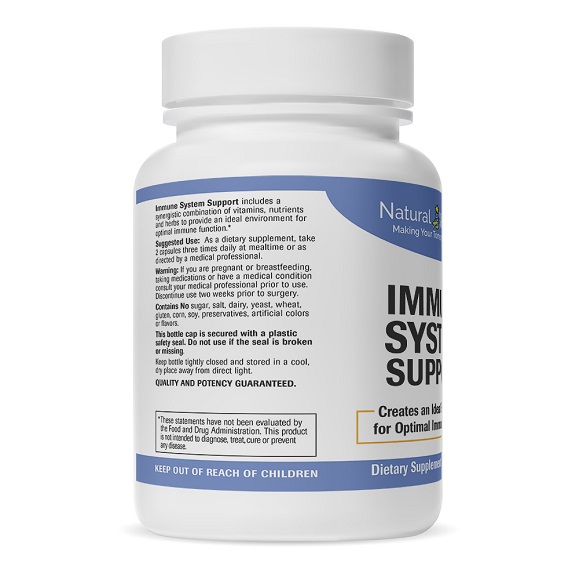 Immune System Support - Label