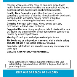 Healthy Bone Support - Supplement Facts
