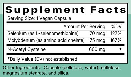 NAC Plus Ingredients