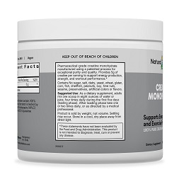Creatine Monohydrate, Unflavored