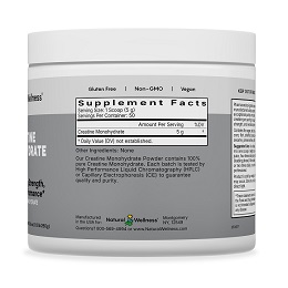 Creatine Monohydrate, Unflavored