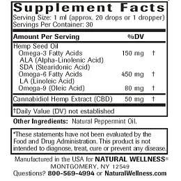 Hemp Oil - 1500MG CBD Isolate