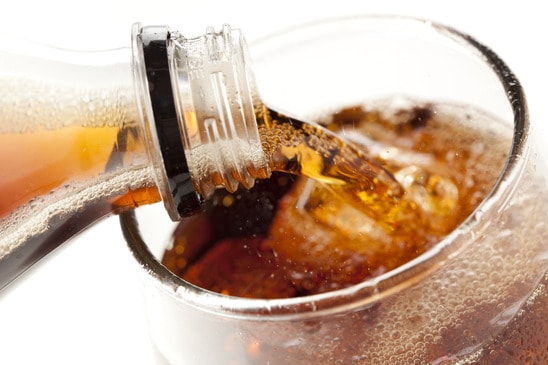 Avoiding caffeinated soda can help reduce your stress.