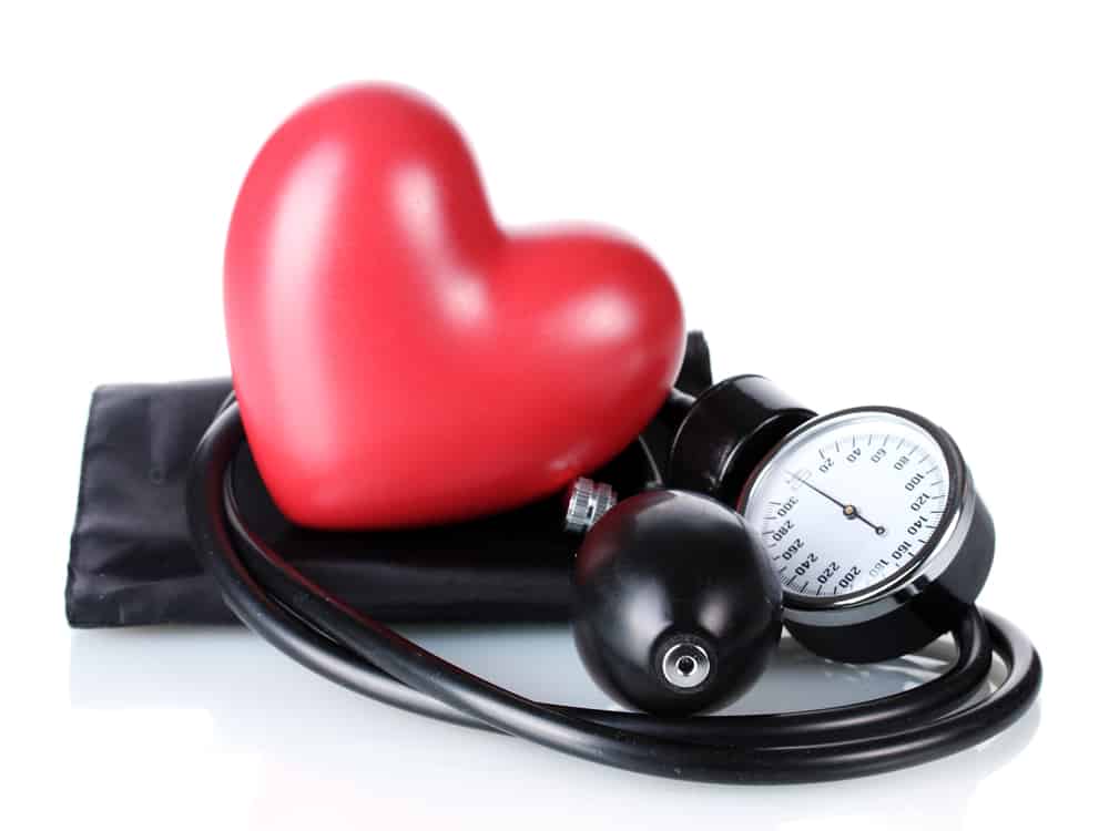 High blood pressure is a symptom of poor adrenal function. 
