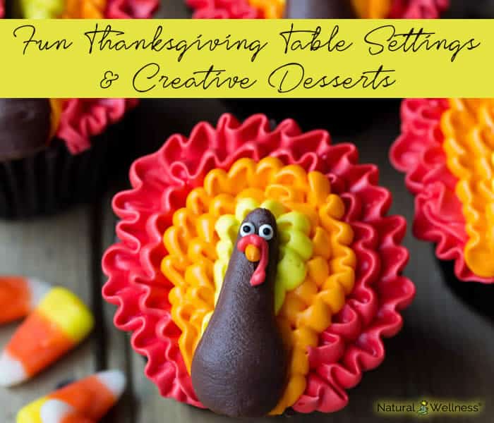 Fun Thanksgiving Table Settings & Creative Desserts