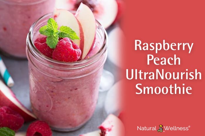 Raspberry Peach UltraNourish Smoothie