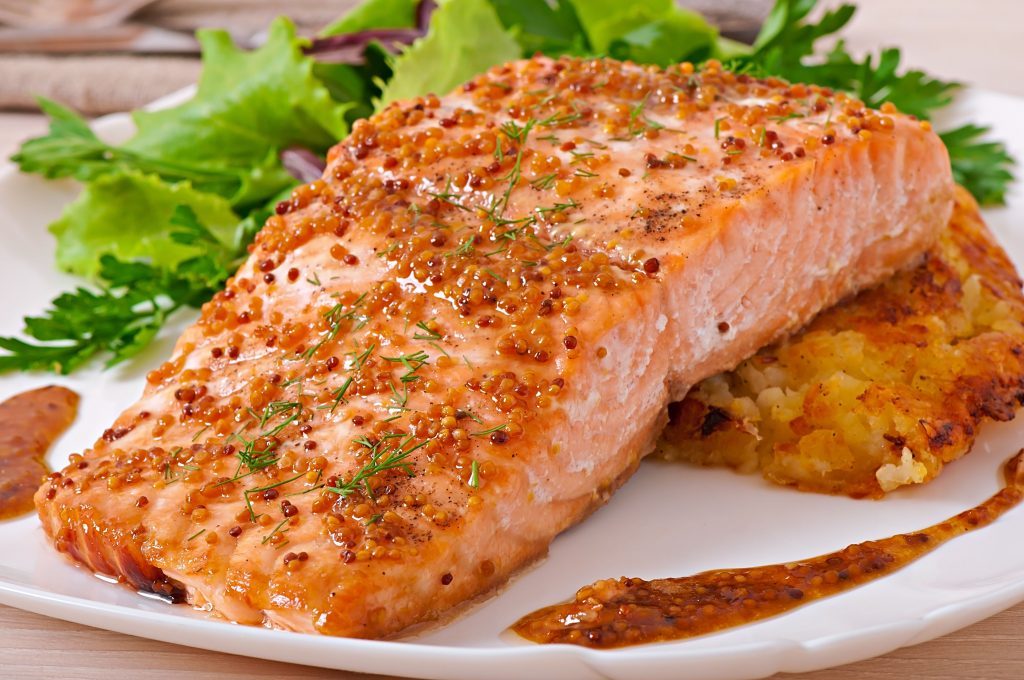 Fish is high in omega-3 fatty acids which can help support your heart.