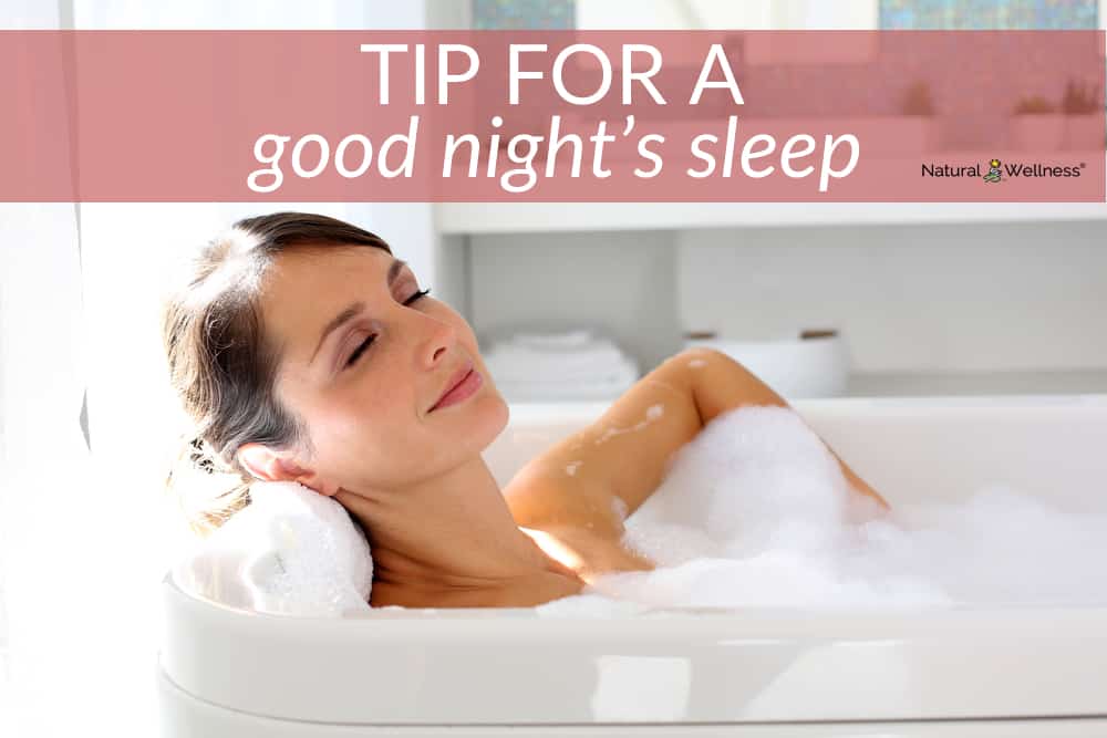 Tip for a Good Night's Sleep
