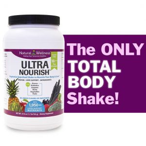 UltraNourish contains healthy fruits and veggies.
