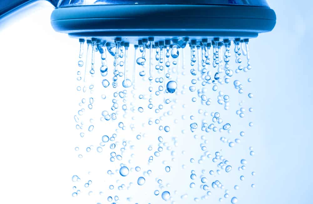 Taking a shower can help clear your sinuses.