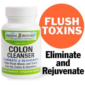 Colon Cleanser helps flush waste and toxins from your body.