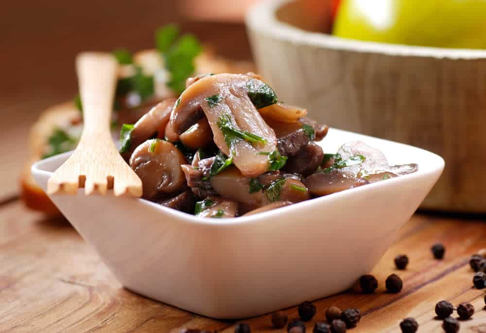 Mushrooms can be used to replace most meats.