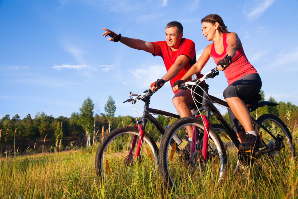 Biking is one way to stay active and protect your joints when managing symptoms of arthritis.
