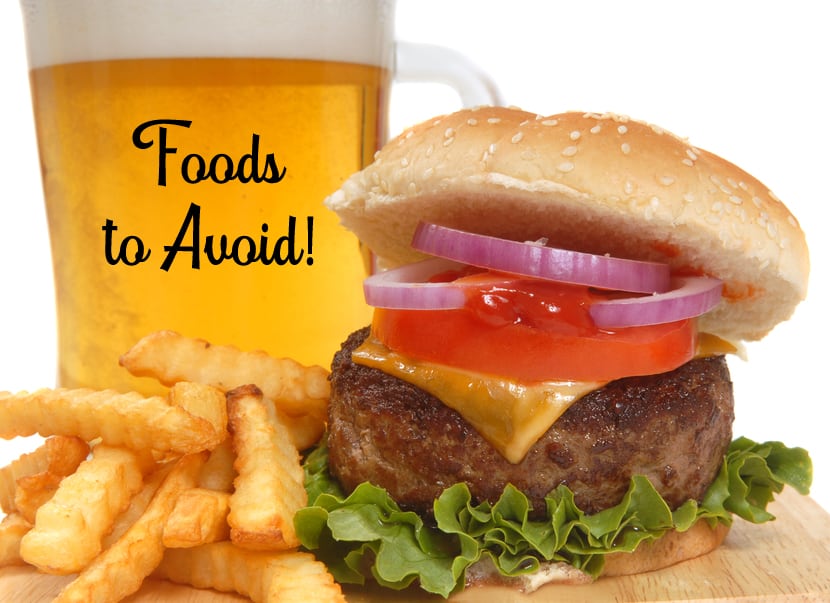 Foods to avoid when you're trying to keep your liver healthy.