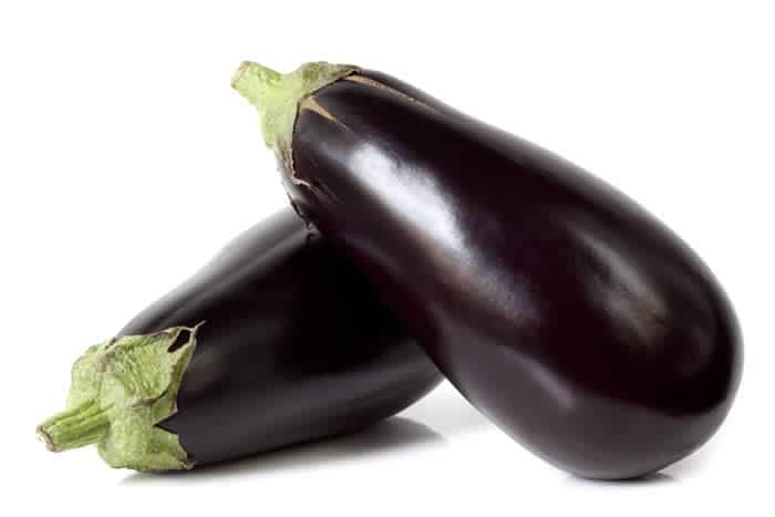Raw eggplant is high in lectins.