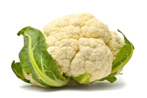 Cauliflower is a good example of a source of insoluble fiber.