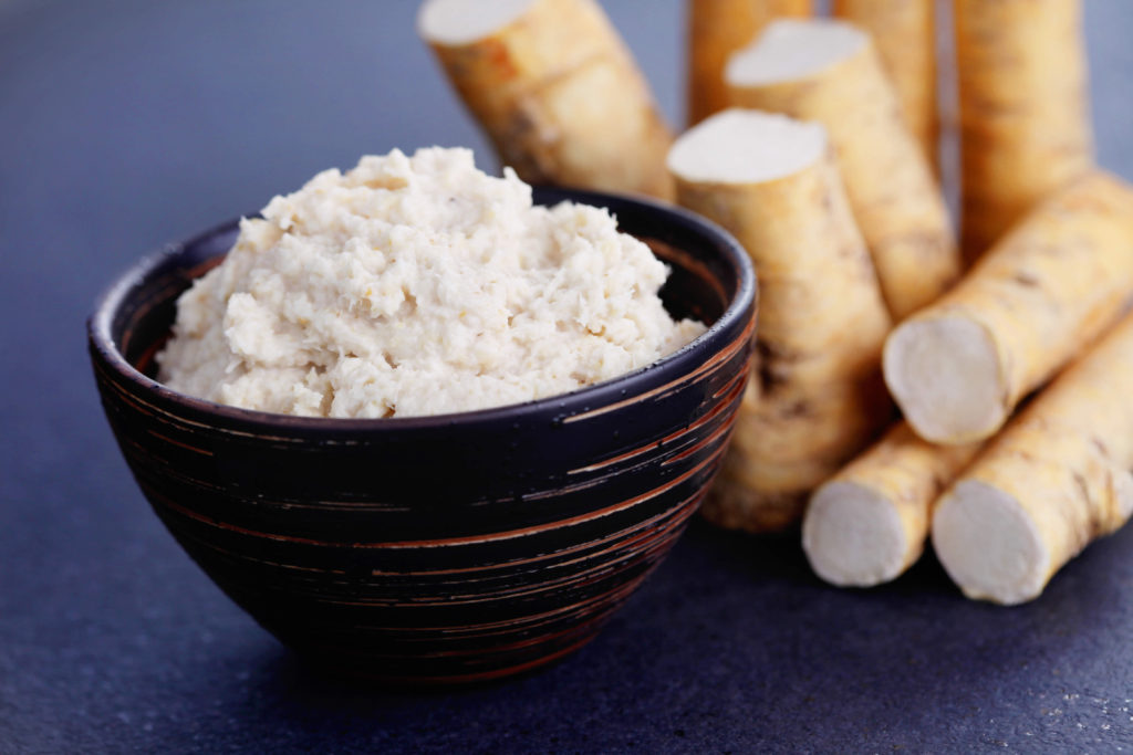 Horseradish can assist in relieving sinus pain.