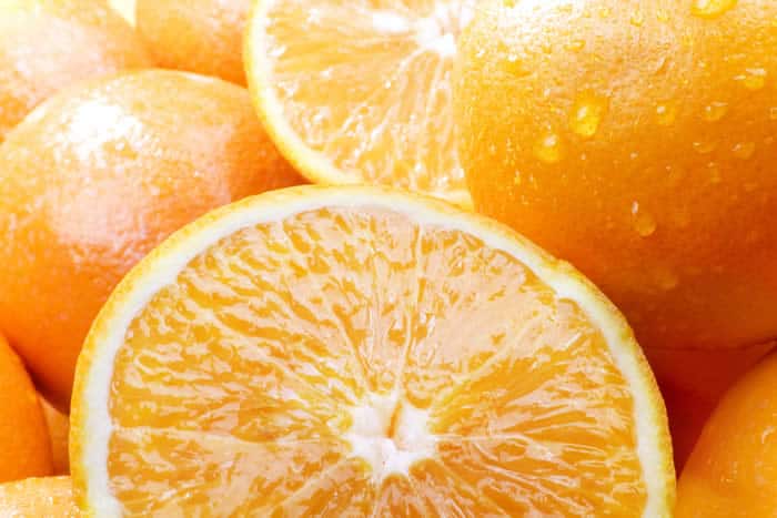 Oranges contain a good amount of water.