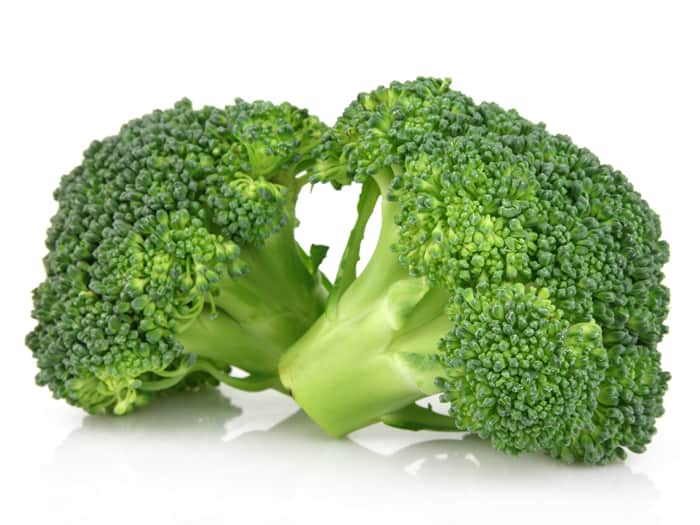 Brocolli is a good source of vitamin K.