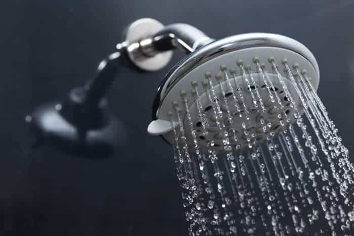 Limiting hot showers can help your skin.