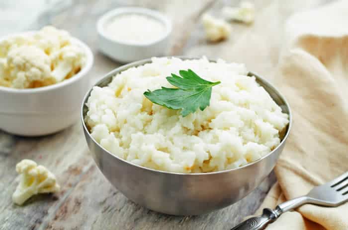 You can make mock mashed potatoes out of cauliflower, which is healthier for people with diabetes.