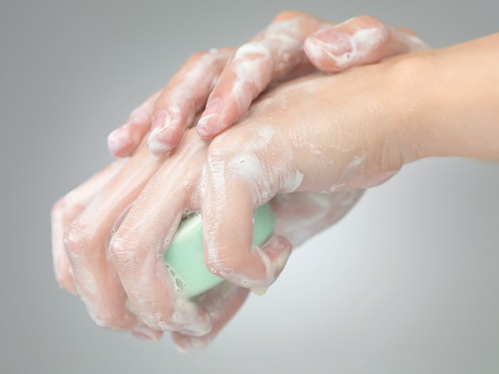 Washing your hands often is one way to help stay healthy this winter.