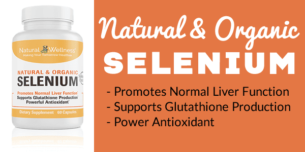 Natural and organic selenium supplement.