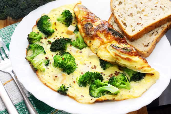 Egg whites and broccoli are two great sources of collagen.