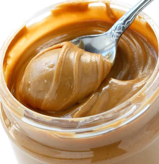 Peanut butter is a good source of vitamin E.